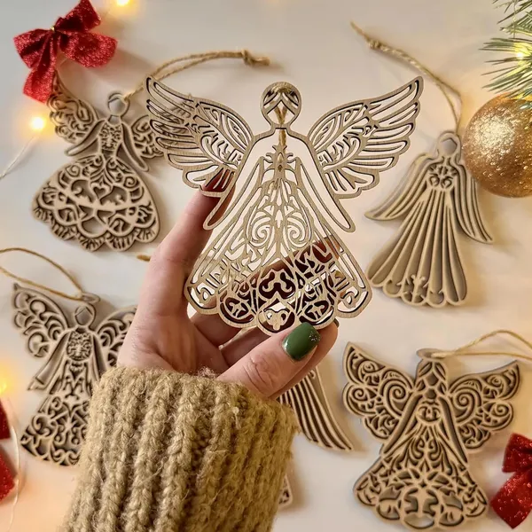Beige_Wooden_Angel_Christmas_Tree_Ornaments_Diy_And_Craft