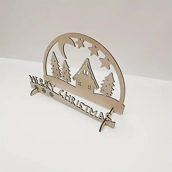 Beige_Christmas_Village_Wooden_Tabletop_Decor_Home_Decor