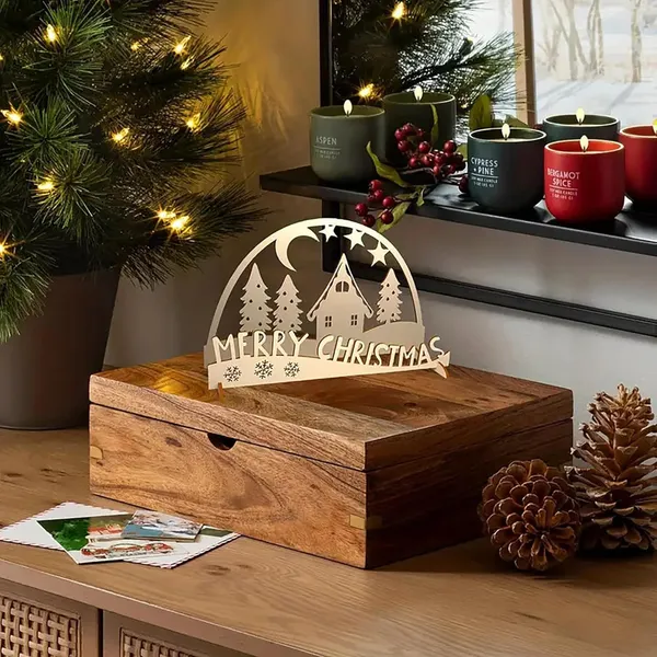 Beige_Christmas_Village_Wooden_Tabletop_Decor_Set_Home_Decor