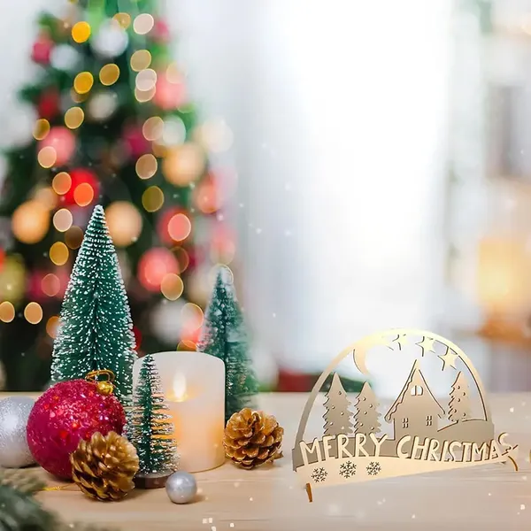 Beige_Christmas_Village_Wooden_Tabletop_Decor_Set_Home_Decor
