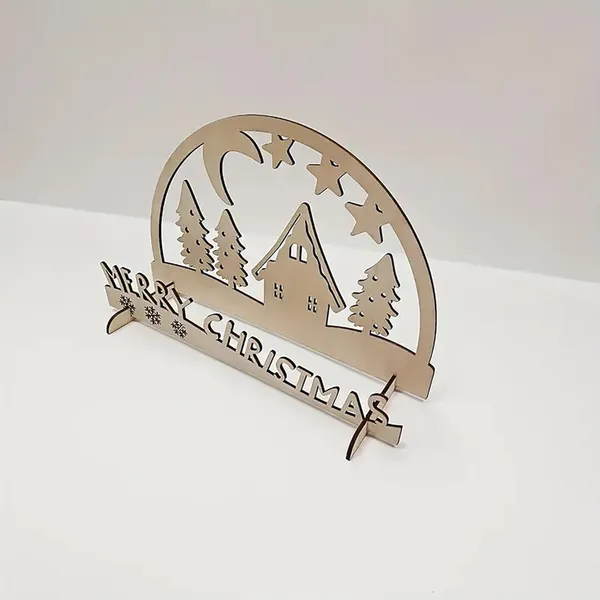 Beige_Christmas_Village_Wooden_Tabletop_Decor_Set_Home_Decor