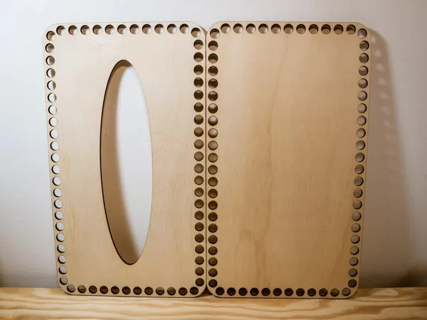 Beige_Mdf_Tissue_Box_Base_Diy_And_Craft