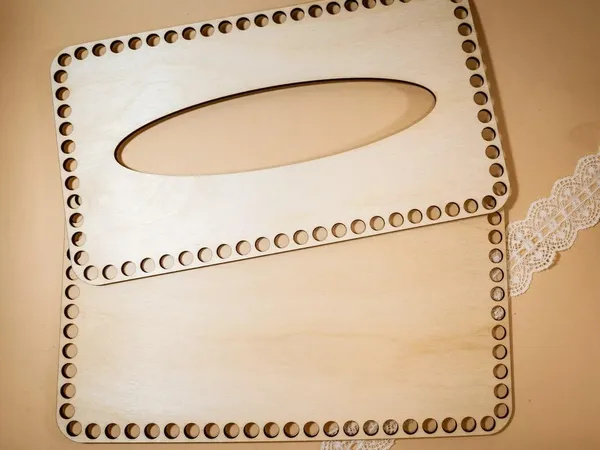 Beige_Mdf_Tissue_Box_Base_Diy_And_Craft