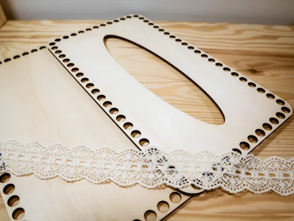 Beige_Mdf_Tissue_Box_Base_Diy_And_Craft