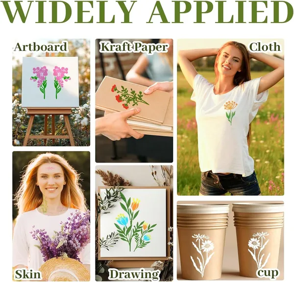 Beige_Sheet_Reusable_Flower_Stencils_Diy_And_Craft