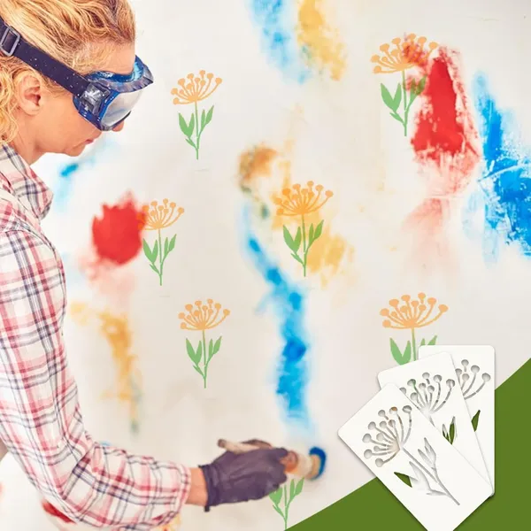 Beige_Sheet_Reusable_Flower_Stencils_Diy_And_Craft