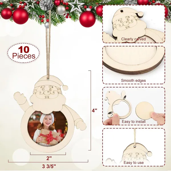 Beige_Wooden_Christmas_Photo_Ornaments_To_Paint_Diy_And_Craft