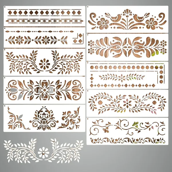 White_Border_Stencils_Diy_And_Craft