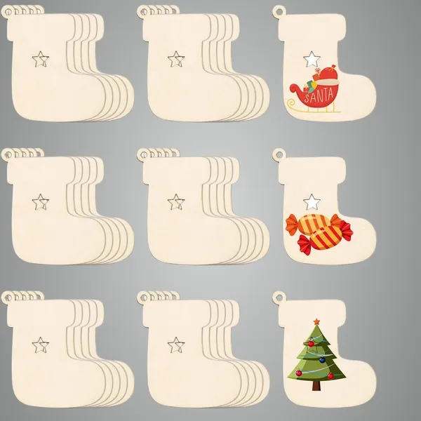 Beige_Wooden_Christmas_Ornaments_Wood_Slice_Sock_Decor_Diy_And_Craft