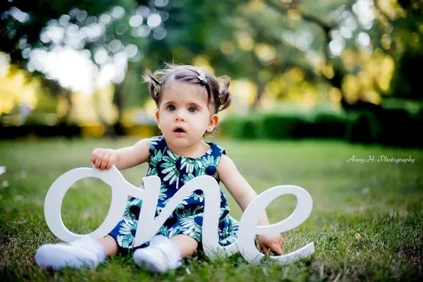 White_Birch_Wood_One_Sign_First_Birthday_Photo_Prop_Baby