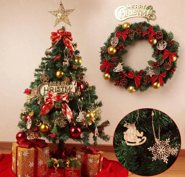 Beige_Shapes_Embellishments_Santa_Claus_Home_Decor