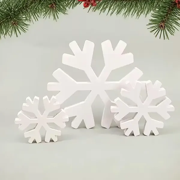 White_Farmhouse_Snowflake_Decorations_White_Pvc_Winter_Tabletop_Signs_General
