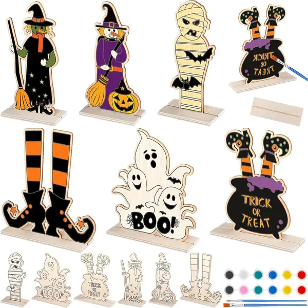 Beige_Halloween_Crafts_Kids