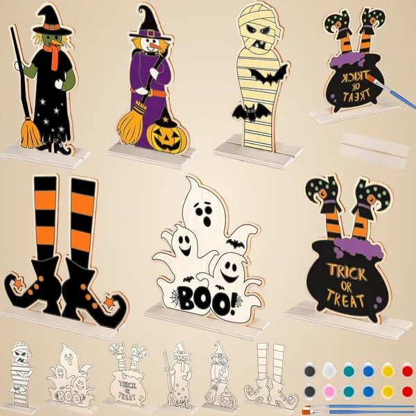 Beige_Halloween_Crafts_Kids