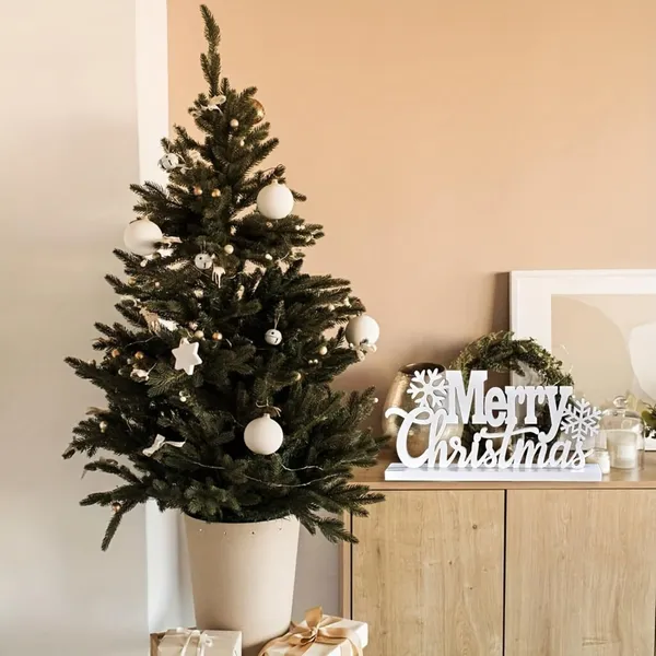White_Merry_Christmas_Table_Centerpiece_X_X_Cm_Home_Decor