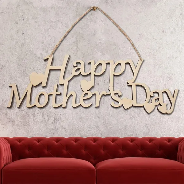 Beige_Happy_Mother_S_Day_Wooden_Hanging_Plaque_Sign_General