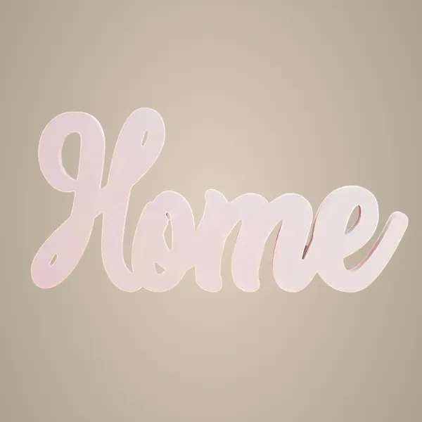 White_Elegant_Home_Wpc_Tabletop_Sign_Classic_White_English_Lettering_Multipurpose_Desk_Accessory_Home_Decor