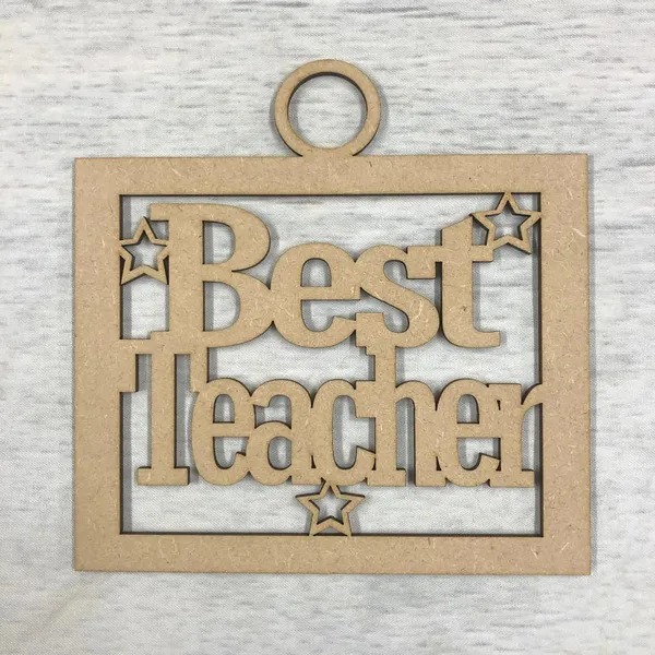 Beige_Best_Teacher_Appreciation_Wooden_Plaque_Sign_Decor_Home_Decor