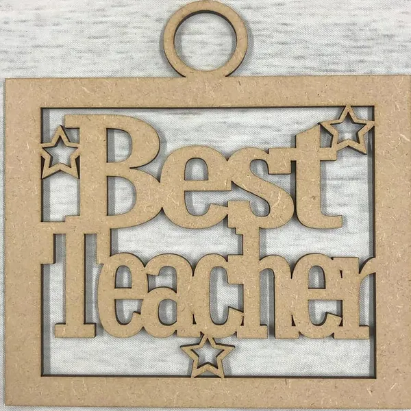 Beige_Best_Teacher_Appreciation_Wooden_Plaque_Sign_Decor_Home_Decor
