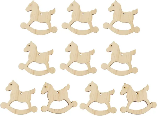 Beige_Wooden_Rocking_Horse_Ornaments_Pine_Mdf_Hanging_Cutouts_Diy_And_Craft
