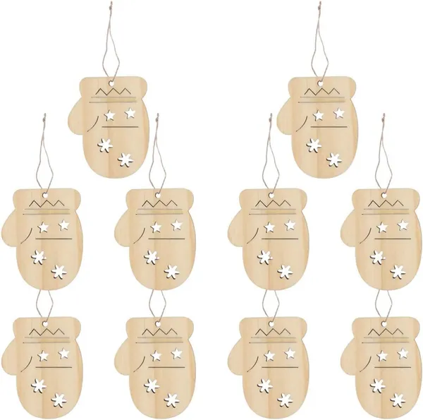 Beige_Wooden_Glove_Christmas_Ornaments_Pine_Mdf_Hanging_Cutouts_Diy_And_Craft