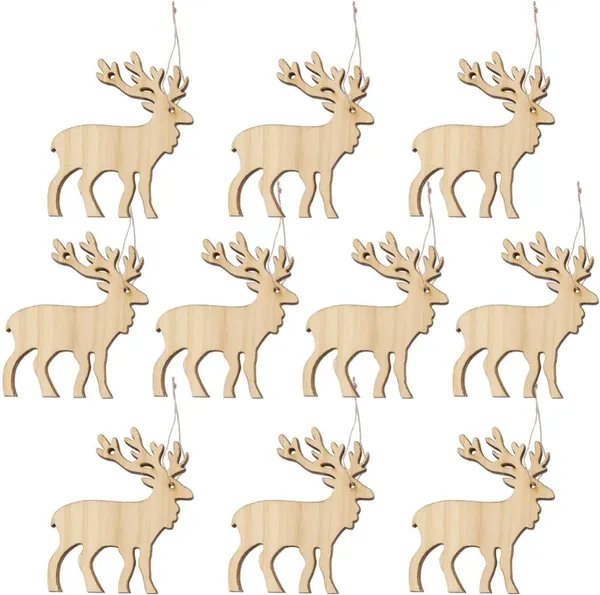 Beige_Reindeer_Wooden_Ornaments_Pine_Mdf_Elk_Cutouts_Diy_And_Craft