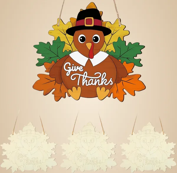 Beige_Xmas_Turkey_Wreaths_Cm_Diy_And_Craft