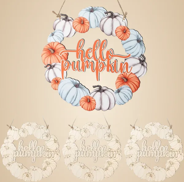 Beige_Xmas_Fall_Wreaths_Diy_And_Craft