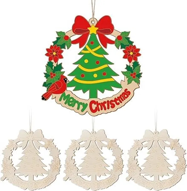 Beige_Christmas_Tree_Wreath_Ornaments_Kids