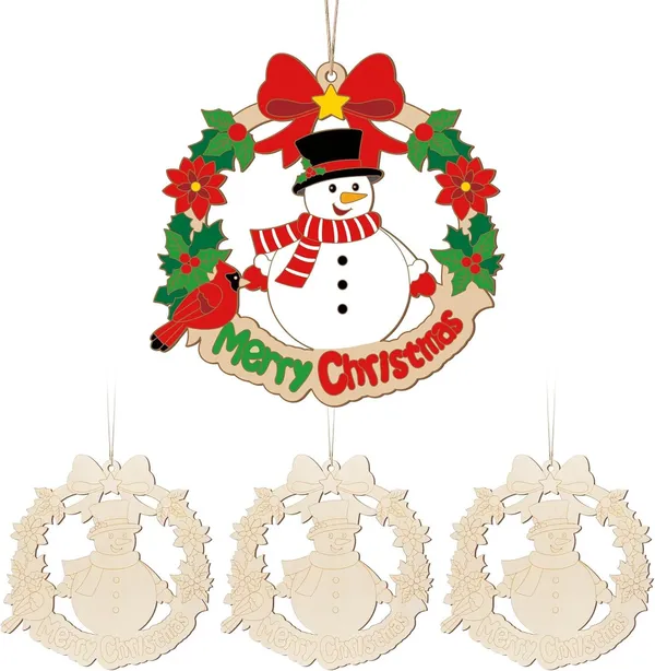 Beige_Xmas_Snowman_Wreaths_Cm_Kids
