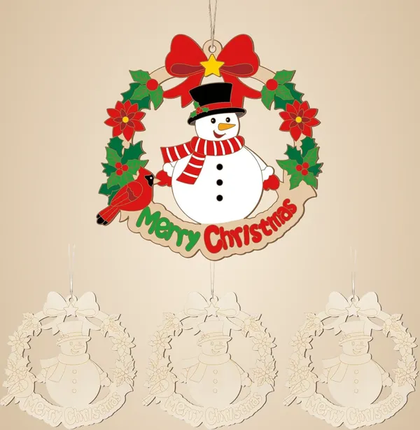 Beige_Xmas_Snowman_Wreaths_Cm_Kids