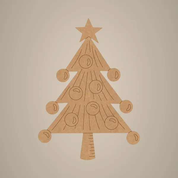 Beige_Christmas_Tree_Mdf_Ornaments_Diy_And_Craft