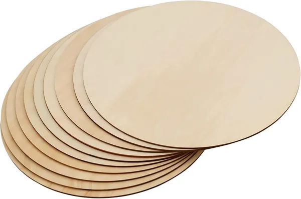 Beige_Round_Wood_Circles_Diy_And_Craft