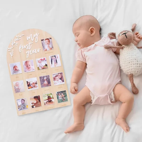 Beige_My_First_Year_Birthday_Wooden_Photo_Board_Baby