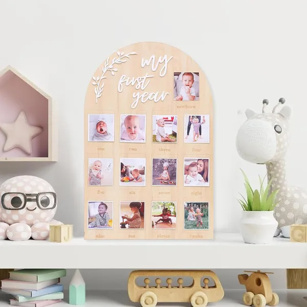 Beige_My_First_Year_Birthday_Wooden_Photo_Board_Baby