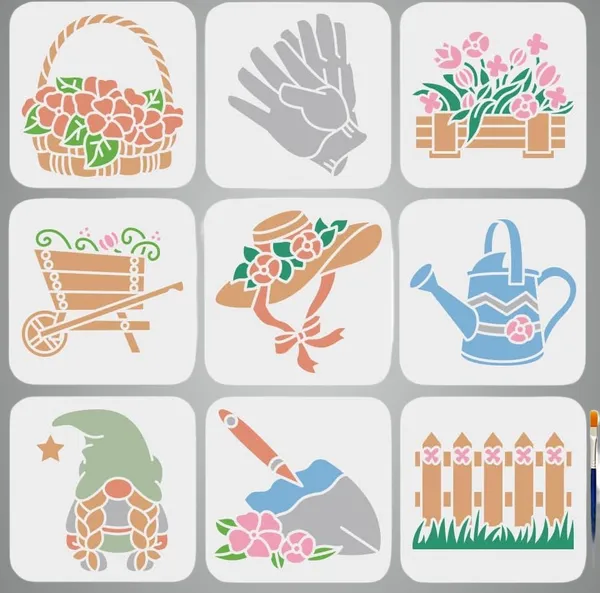 White_Garden_Stencils_Diy_And_Craft
