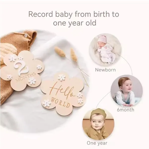Beige_S_Flower_Wooden_Baby_Milestone_Cards_Wooden_Newborn_Month_Milestone_Photo_Props_Hello_World_Baby_Announcement_Board_In_Baby