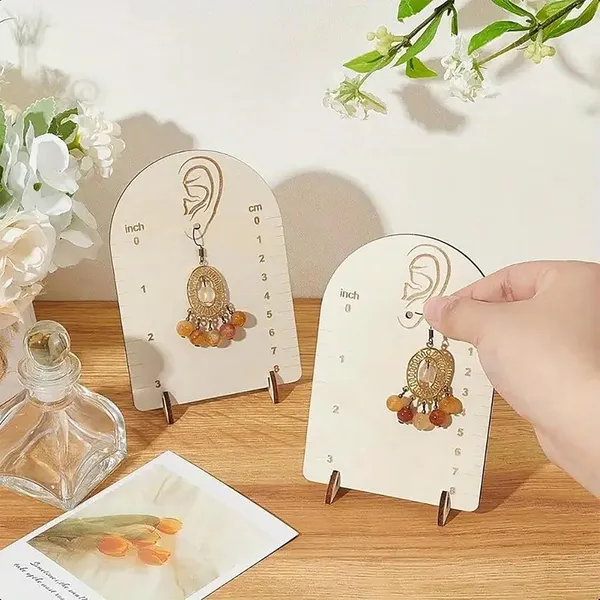 Beige_Wooden_Earring_Display_Stands_Floral_White_Jewelry_Organizer_Home_Decor