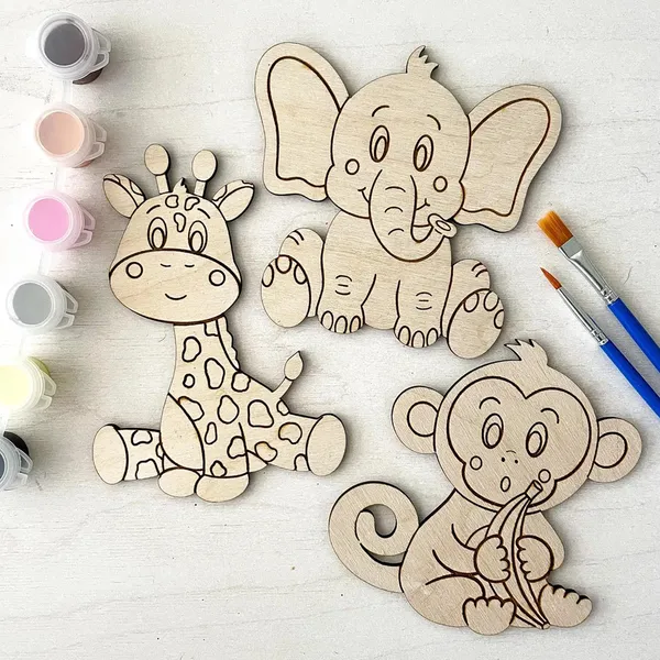 Beige_Wooden_Diy_Jungle_Friends_Paint_Kit_Kids