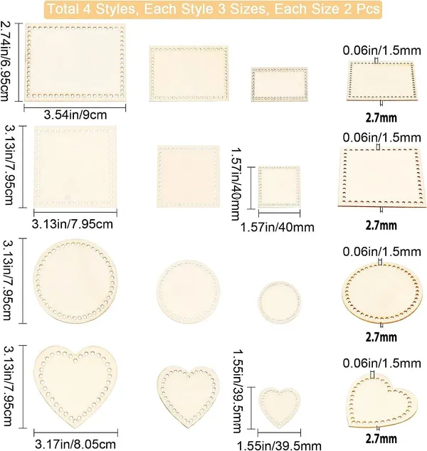 Beige_Styles_Mini_Wooden_Basket_Bottoms_Heart_Round_Square_Rectangle_Solid_Crochet_Basket_Wood_Base_Diy_And_Craft
