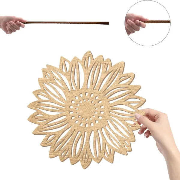 Beige_Wooden_Sunflower_Wall_Decor_Diy_And_Craft