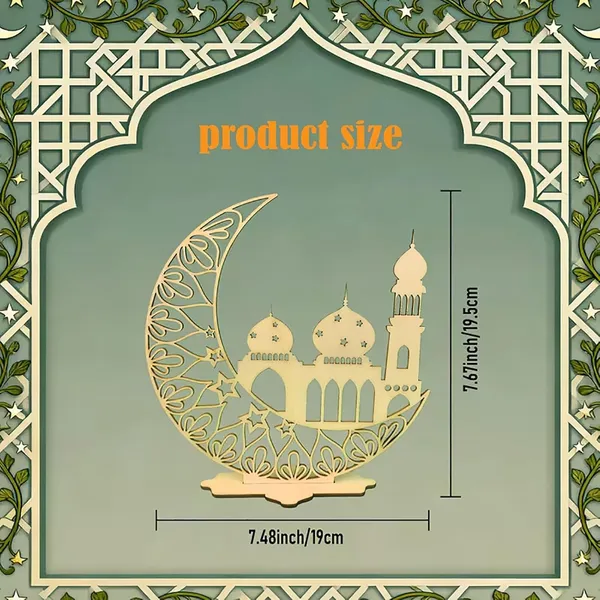 Beige_Islamic_Crescent_Moon_Table_Decor_Resi_Home_Decor