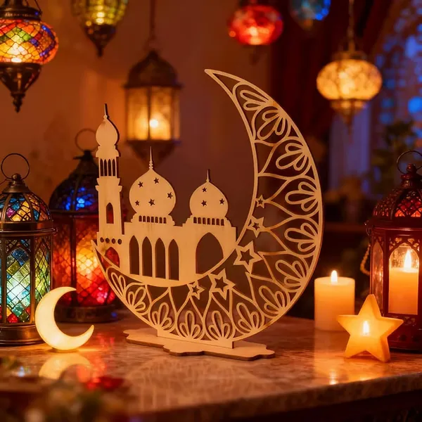 Beige_Islamic_Crescent_Moon_Table_Decor_Resi_Home_Decor