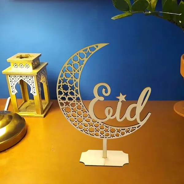 Beige_Eid_Mubarak_Wooden_Crescent_Moon_Table_Decor_Festival