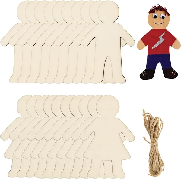 Beige_Wooden_Kids_Boy_Girl_Cutouts_Diy_Hanging_Ornaments_And_Gift_Tags_Kids