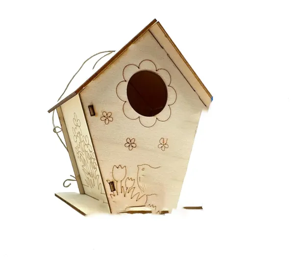 Beige_Unfinished_Mdf_Bird_House_Kids