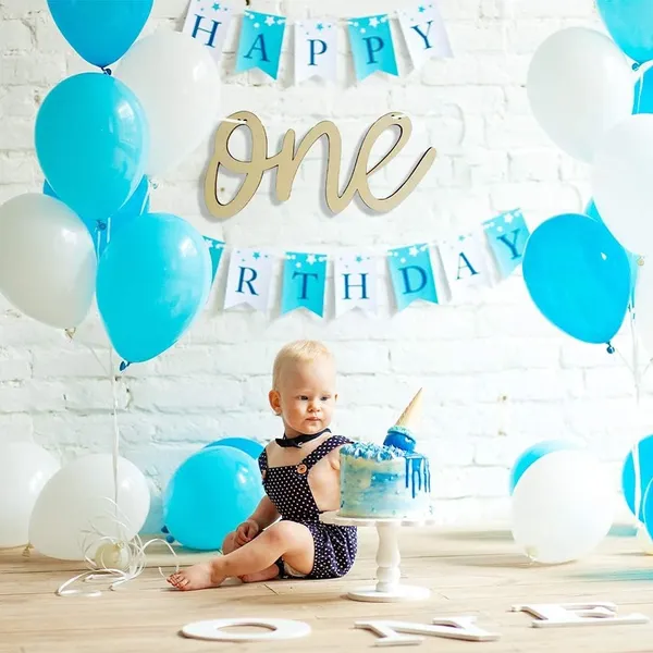 Beige_St_Birthday_Decorations_Wooden_Sign_One_Cutout_Letter_One_Baby