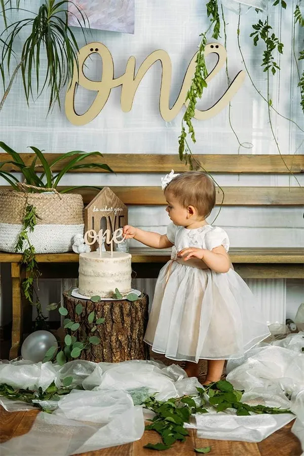 Beige_St_Birthday_Decorations_Wooden_Sign_One_Cutout_Letter_One_Baby