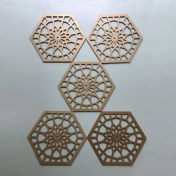 Beige_Hexagon_Shape_Wooden_Wall_Panel