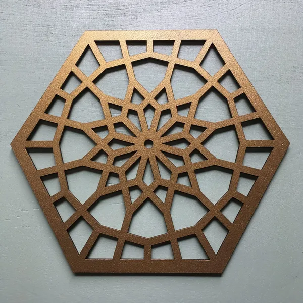 Beige_Hexagon_Shape_Wooden_Wall_Panel